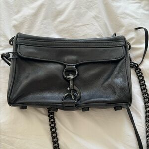 Rebecca Minkoff Black Hardware Crossbody Bag
